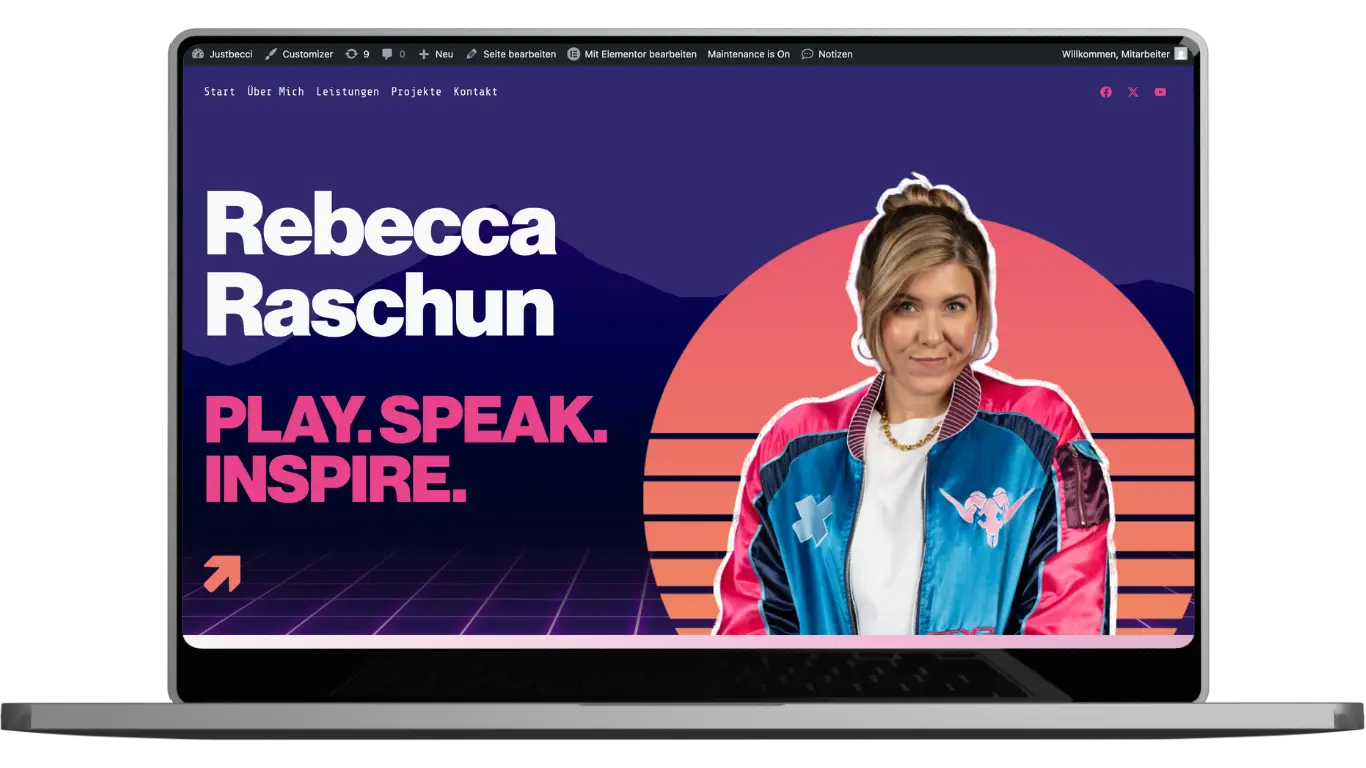 Website Projekt Rebecca Raschun